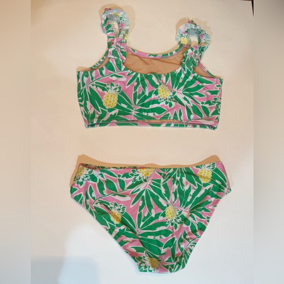 J-Crew Girls Ruffle Strap Bikini - Picture 2 of 2